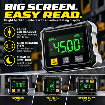 ✨Laser digital tilt meter🛠️