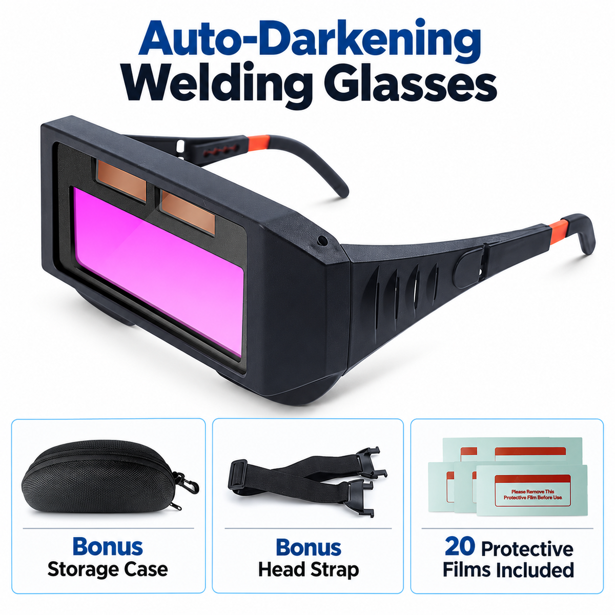 ✨Solar Auto-Darkening Welding Glasses 🕶