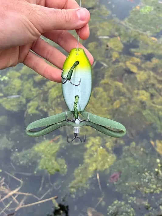 ✨🎣Top Frog - Premium Topwater Frog Imitation with Realistic Action🐸