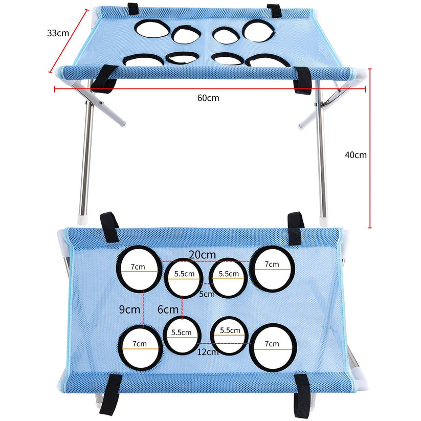 ❤️2-in-1 Foldable Pet Grooming Station with Stand