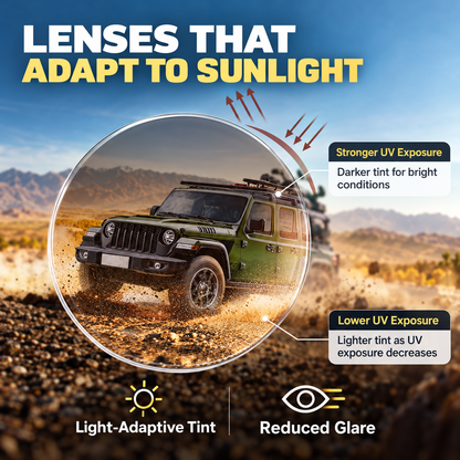 ❤️Light-Adaptive Day & Night Driving Glasses