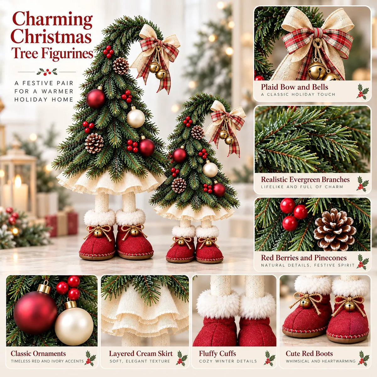 ❤️Whimsical Christmas Elf Tree | Add Holiday Magic to Your Home