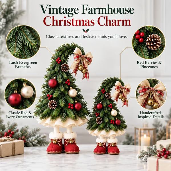 ❤️Whimsical Christmas Elf Tree | Add Holiday Magic to Your Home