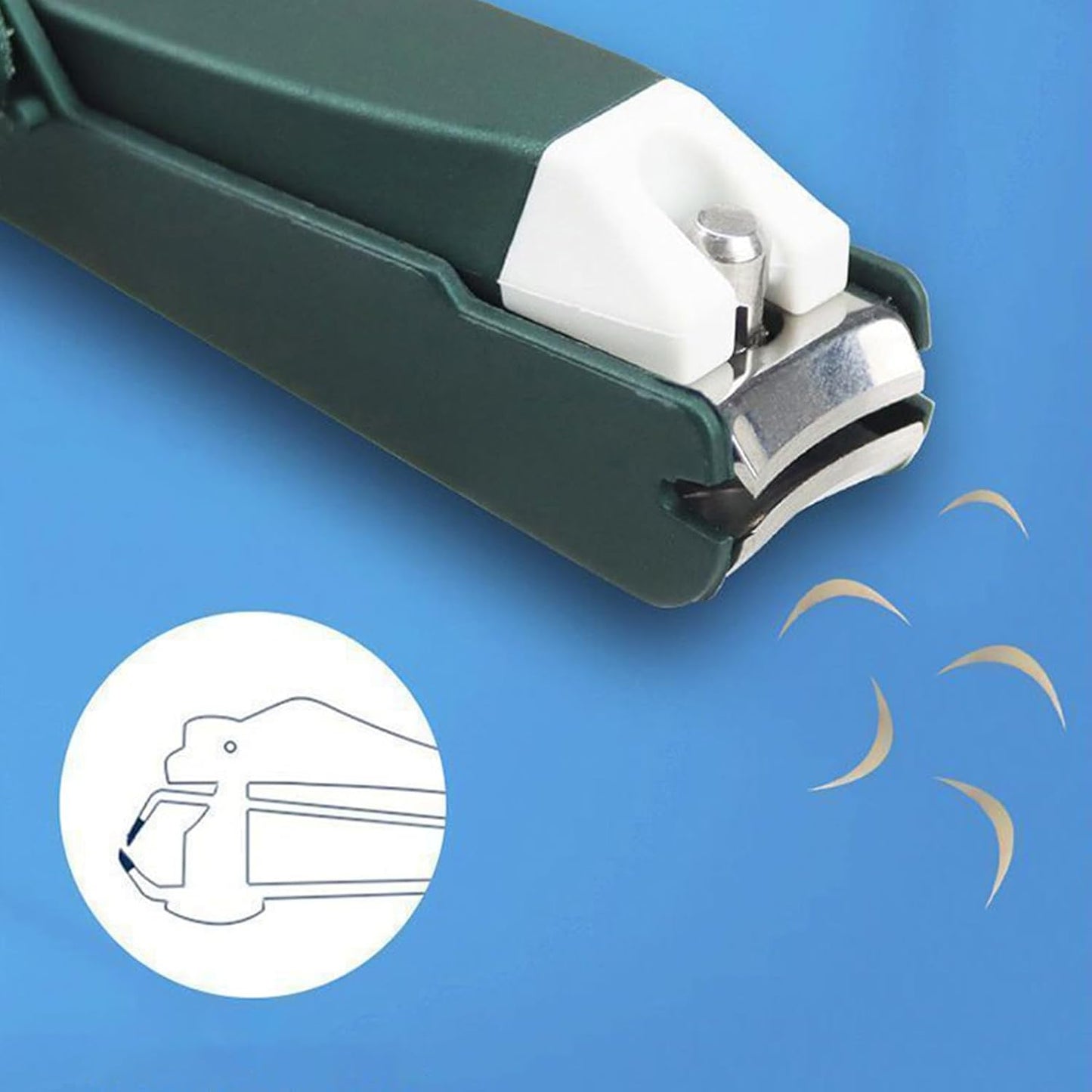 🔥Fingernail Clippers for Seniors – Anti-Splash Design