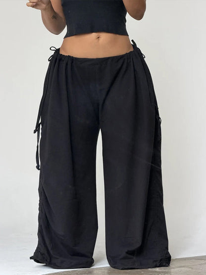 ✨Drawstring Wide-Leg Pants