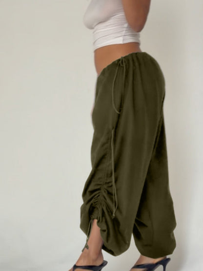 ✨Drawstring Wide-Leg Pants