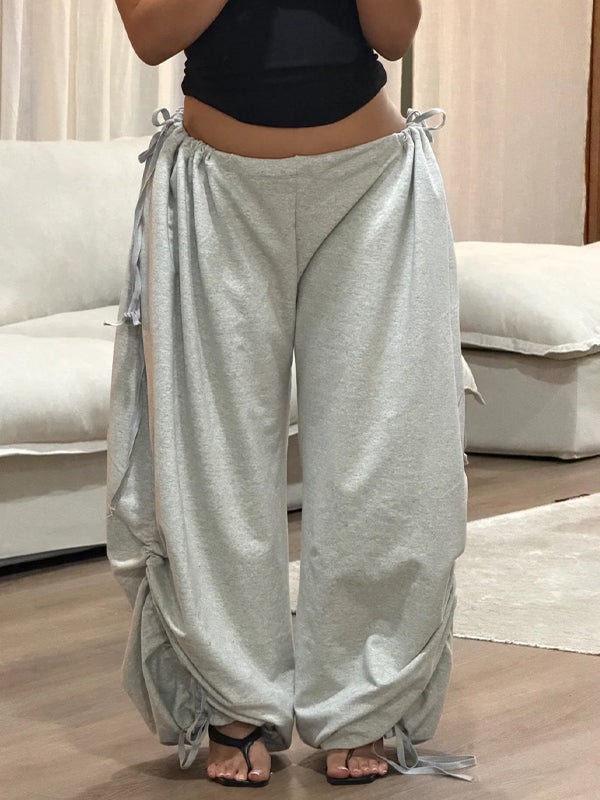 ✨Drawstring Wide-Leg Pants