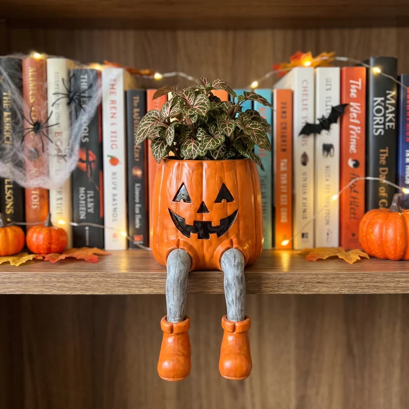 ✨Handmade Halloween Dangling Leg Planters🎃