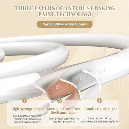 🔥Last Day Promotion 49% OFF🔥Round Space Saving Spiral Sheet Hanger