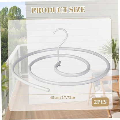 🔥Last Day Promotion 49% OFF🔥Round Space Saving Spiral Sheet Hanger