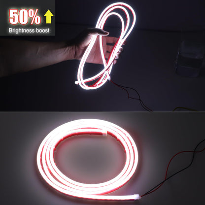 🔥71” High Brightness Automotive Hood Gap LED Strip - 12V-Ice Blue eclipse led lights