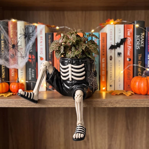 ✨Handmade Halloween Dangling Leg Planters🎃