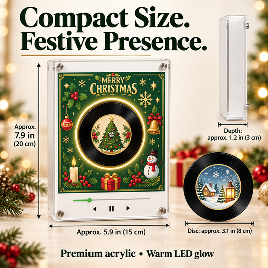 ✨Magnetic Christmas Music Frame with 9 Discs🎄