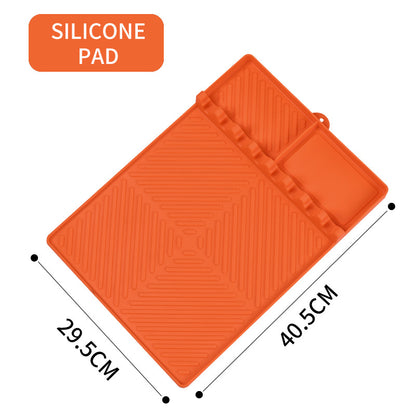 ✨🌞Summer Sale 49% OFF🍖Silicone BBQ Side Shelf Mat — Keep Tools Clean & Close