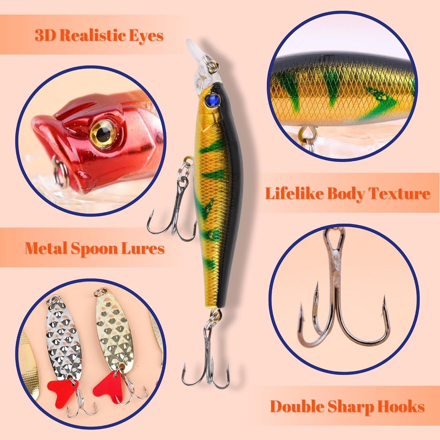 ✨Fishing Advent Calendar / 24 Days of Fishing Joy(📦Buy 2 Free Shipping)