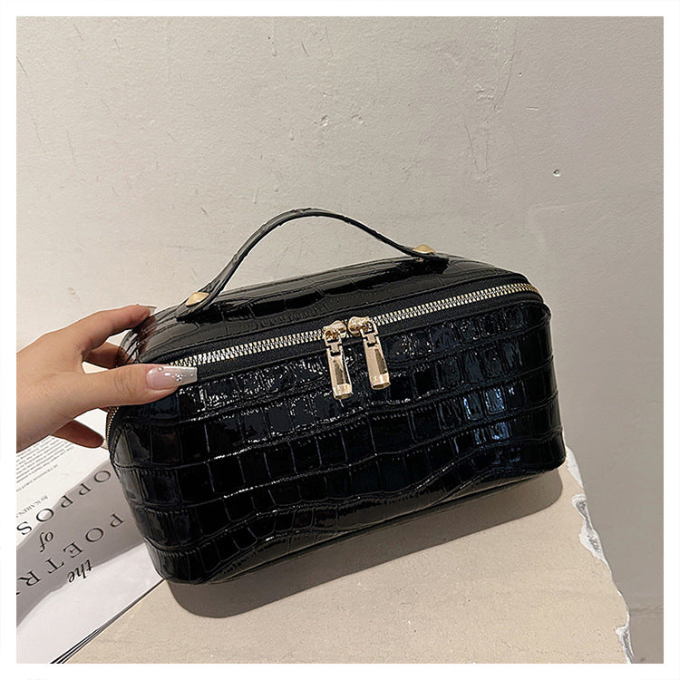 ✨Leather Waterproof Cosmetic Toiletry Bag✨Buy More Get More Discount