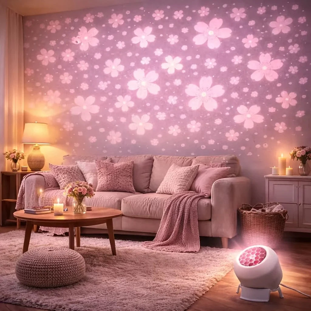 🎁 Turn Any Room Into a Christmas Wonderland – Holiday Projection Night Light