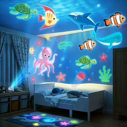 🎁 Turn Any Room Into a Christmas Wonderland – Holiday Projection Night Light