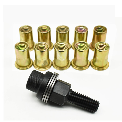 ✨Limited Time 50% Off✨Head Rivet Nut Tool, M3 M4 M5 M6 M8 M10 Rivnut Kit