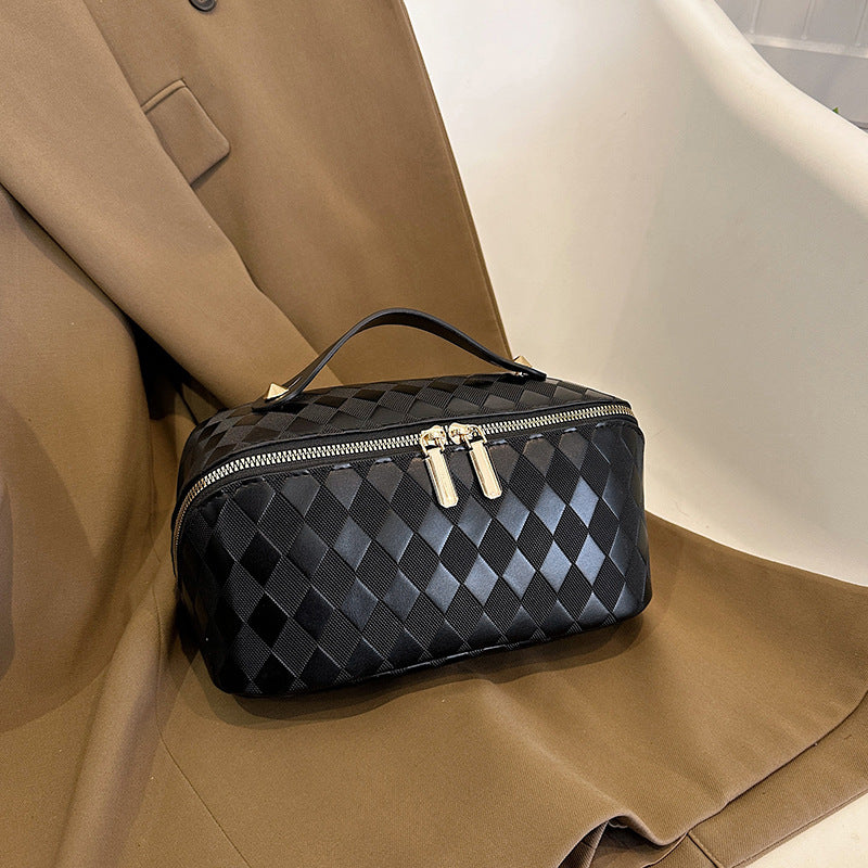 ✨Leather Waterproof Cosmetic Toiletry Bag✨Buy More Get More Discount