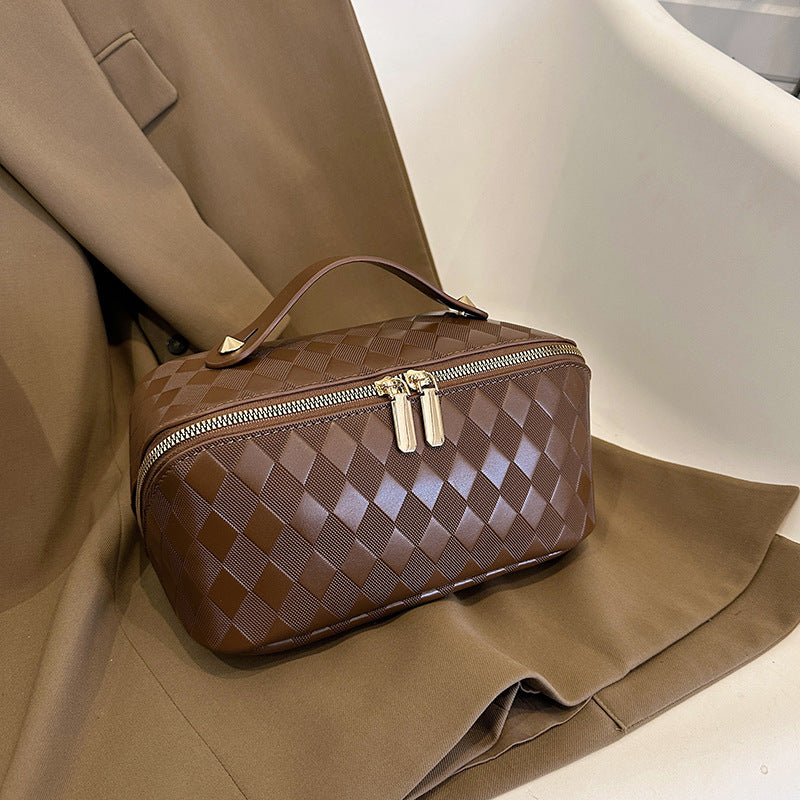 ✨Leather Waterproof Cosmetic Toiletry Bag✨Buy More Get More Discount