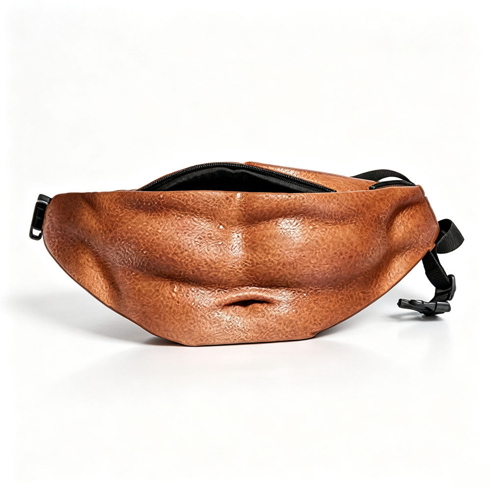 🔥Funny Belly Bag – Realistic Big Belly Novelty Waist Bag