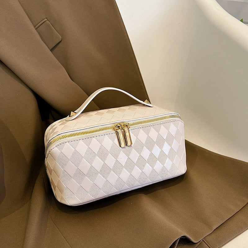 ✨Leather Waterproof Cosmetic Toiletry Bag✨Buy More Get More Discount