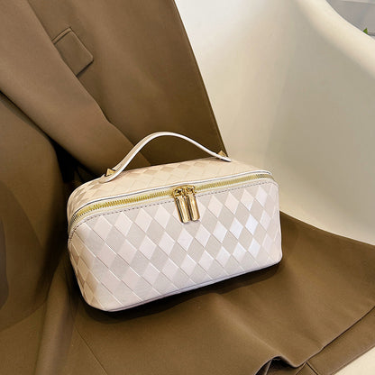 ✨Leather Waterproof Cosmetic Toiletry Bag✨Buy More Get More Discount