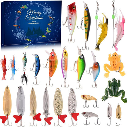 ✨Fishing Advent Calendar / 24 Days of Fishing Joy(📦Buy 2 Free Shipping)