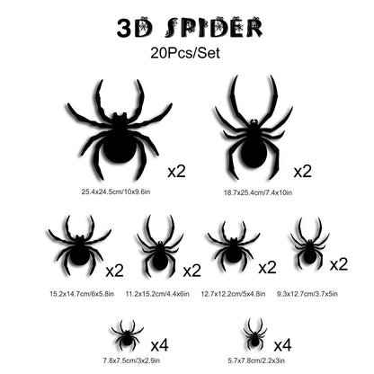 ✨🎃2026 Halloween Early Sale🦇3D Bat Light Decoration Set
