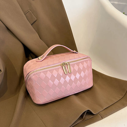 ✨Leather Waterproof Cosmetic Toiletry Bag✨Buy More Get More Discount