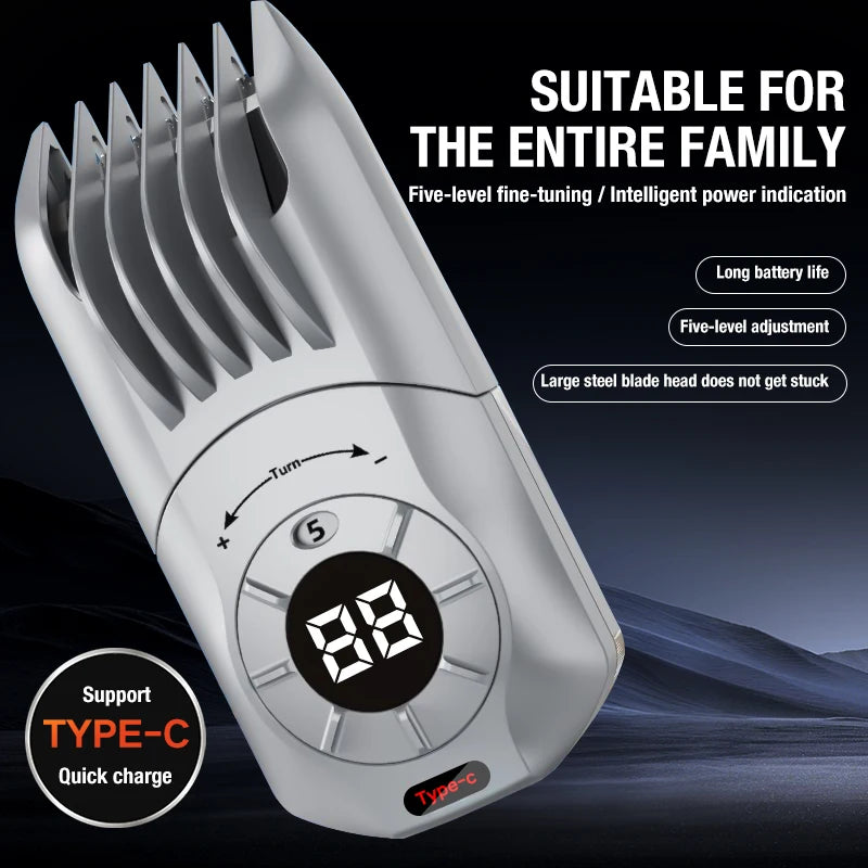 ✨Electric hair clipper, hair cutting tool, self cutting pusher, electric push hair salon, dedicated for home use, children's hair