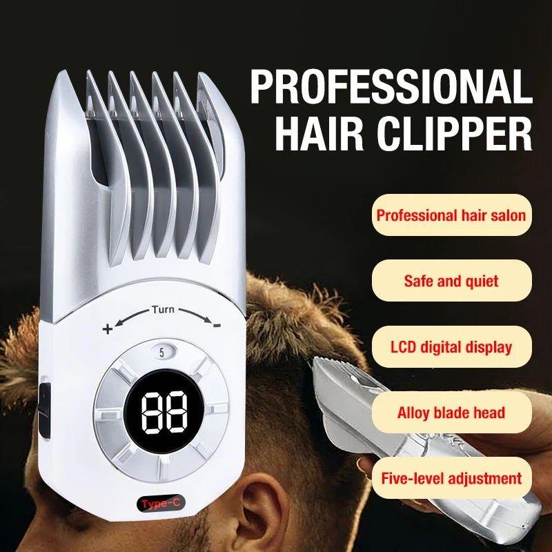 ✨Electric hair clipper, hair cutting tool, self cutting pusher, electric push hair salon, dedicated for home use, children's hair