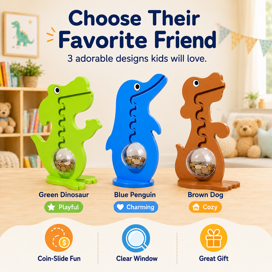 ✨Interactive Animal Coin Bank For Kids