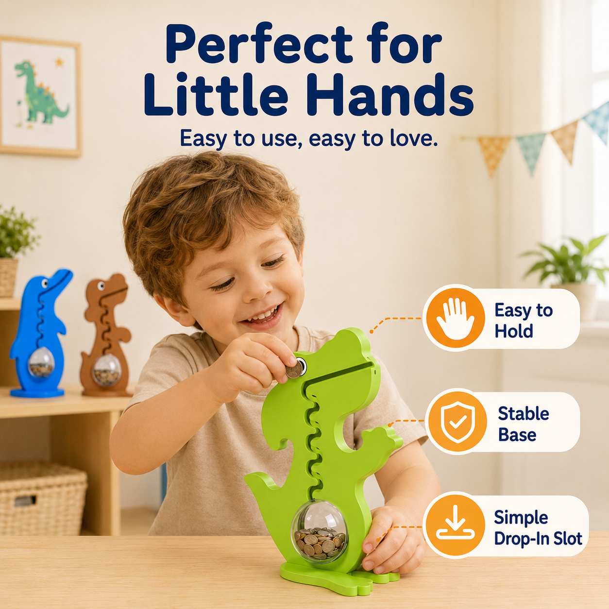 ✨Interactive Animal Coin Bank For Kids