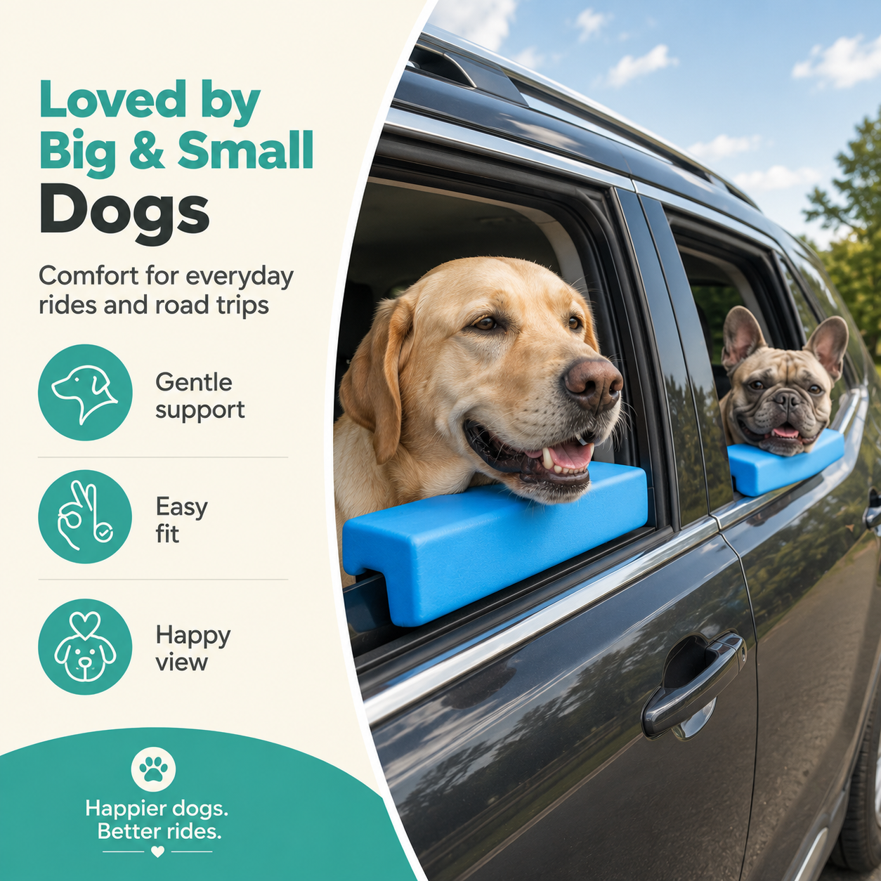 ✨Last Day 49% OFF🐶Car Window Chin Rest for Pets