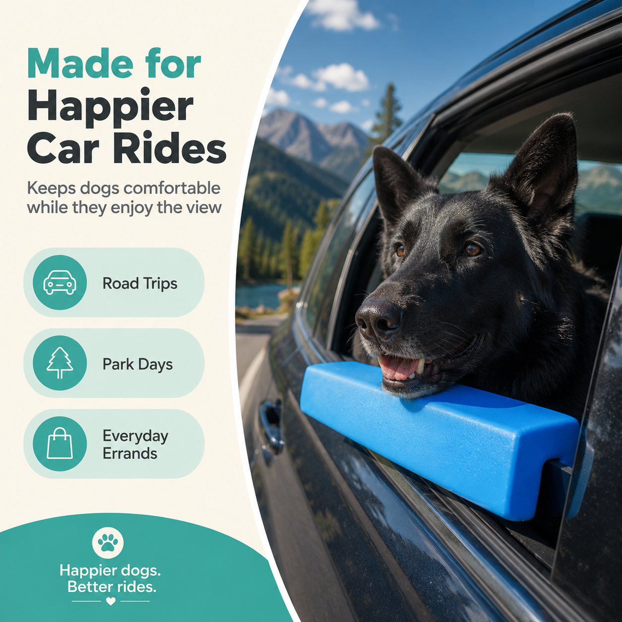✨Last Day 49% OFF🐶Car Window Chin Rest for Pets