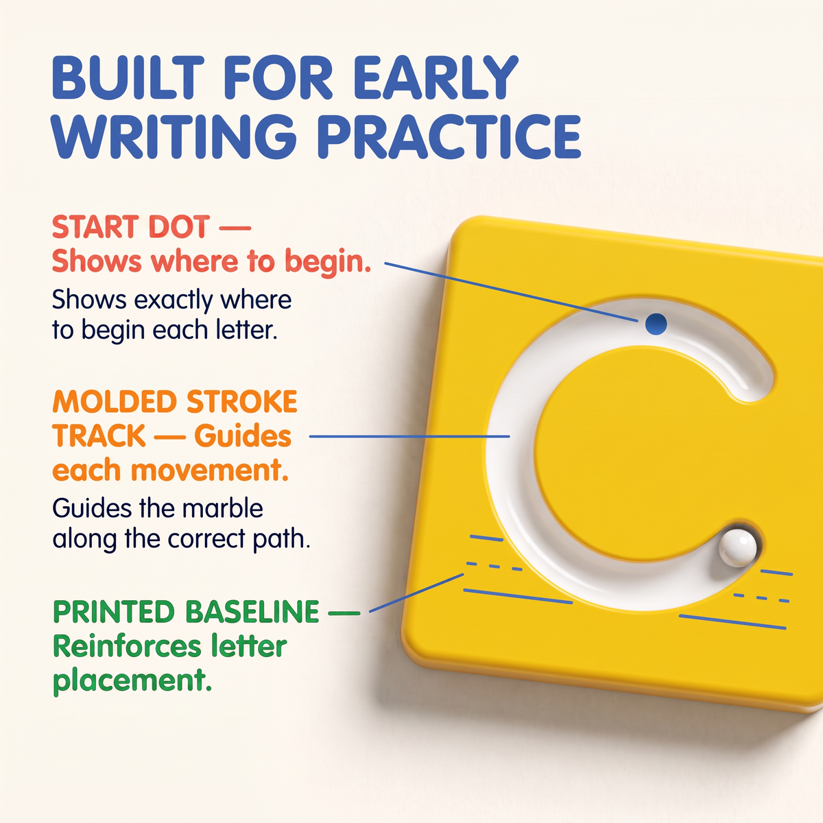 ✨🔤Marble Tracers - Lowercase Letters🌀Roll Into Letter-Writing Fun!🎁