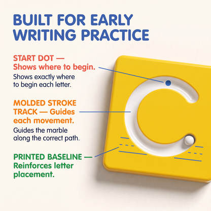 ✨🔤Marble Tracers - Lowercase Letters🌀Roll Into Letter-Writing Fun!🎁