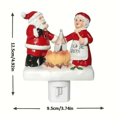 ✨Early Christmas Sale 🎄 Santa Claus Resin Night Light — A Cheerful Glow for Christmas