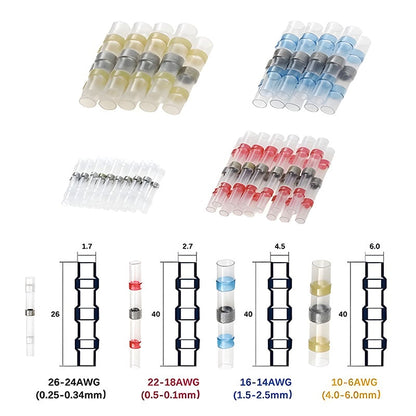 🎖️300PCS Solder Seal Wire Connectors