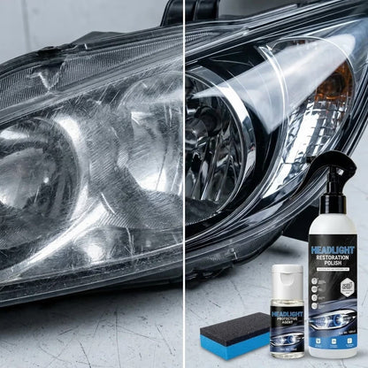 🔥Headlight Restoration Polish – Removes Oxidation, Yellowing & Restores Headlight Clarity