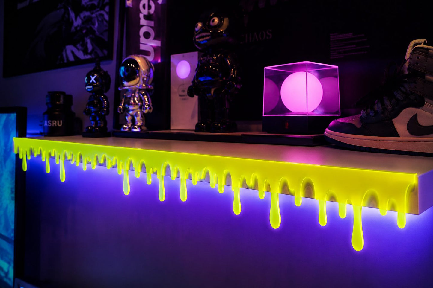 🔥🧪 Shelf Drips – Glow-Up Your Setup Instantly✨