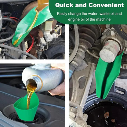 🔥Flexible Oil Funnel 29" L x 5" W (Extended Reach)