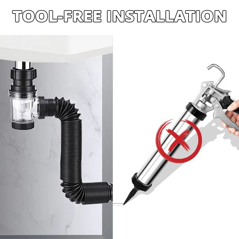 🔥Telescoping Anti-odor Drain Pipe