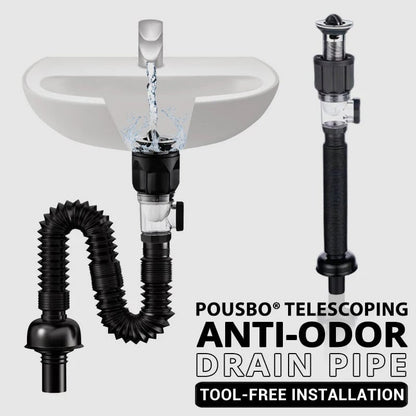 🔥Telescoping Anti-odor Drain Pipe