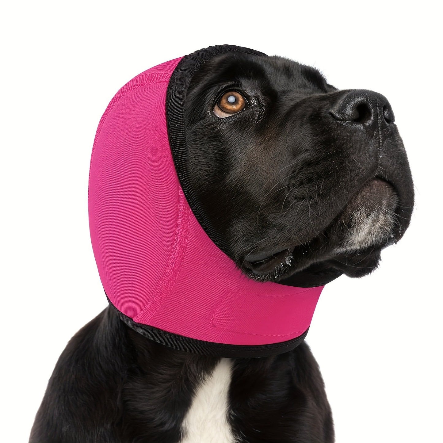 ✨🐶 Dog Calming Hoodie Ear Wraps for Dogs, Waterproof Dogs Swim Cap