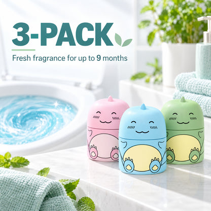 ✨ 3PCS Scented Non-Toxic Deodorizing Freshener Household Toilet Bowl Cleaners
