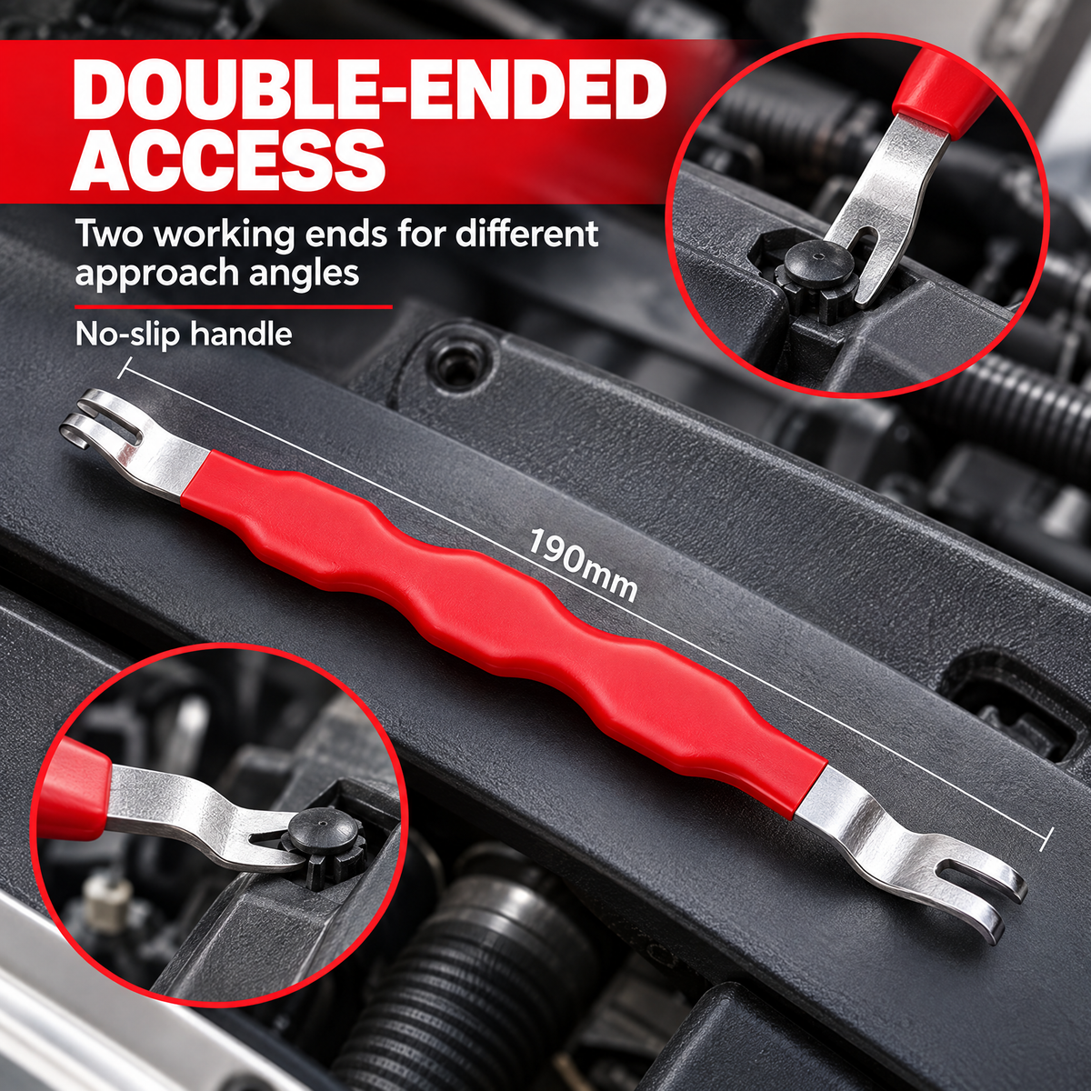✨5-PCS Automotive Electrical Disconnect & Trim Clip Pliers Set