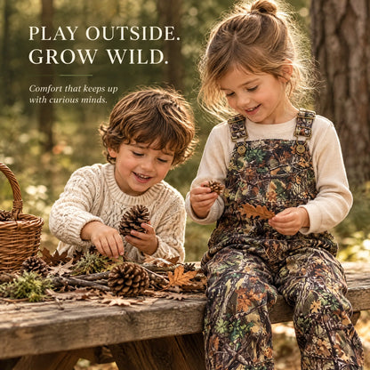 ✨Children's Forest Camouflage Corduroy Overalls